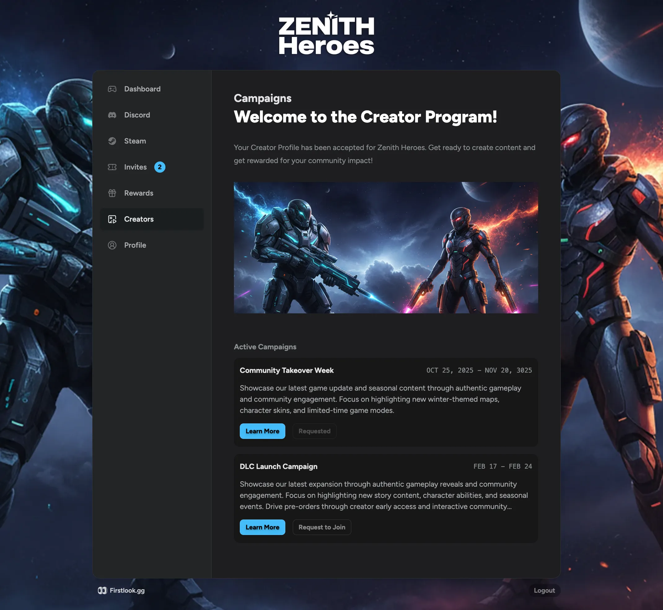 Require Approval for Creator Campaigns