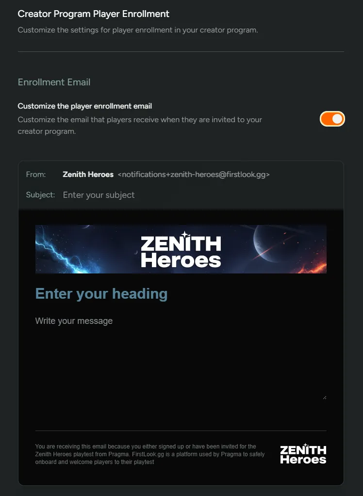 Enrollment