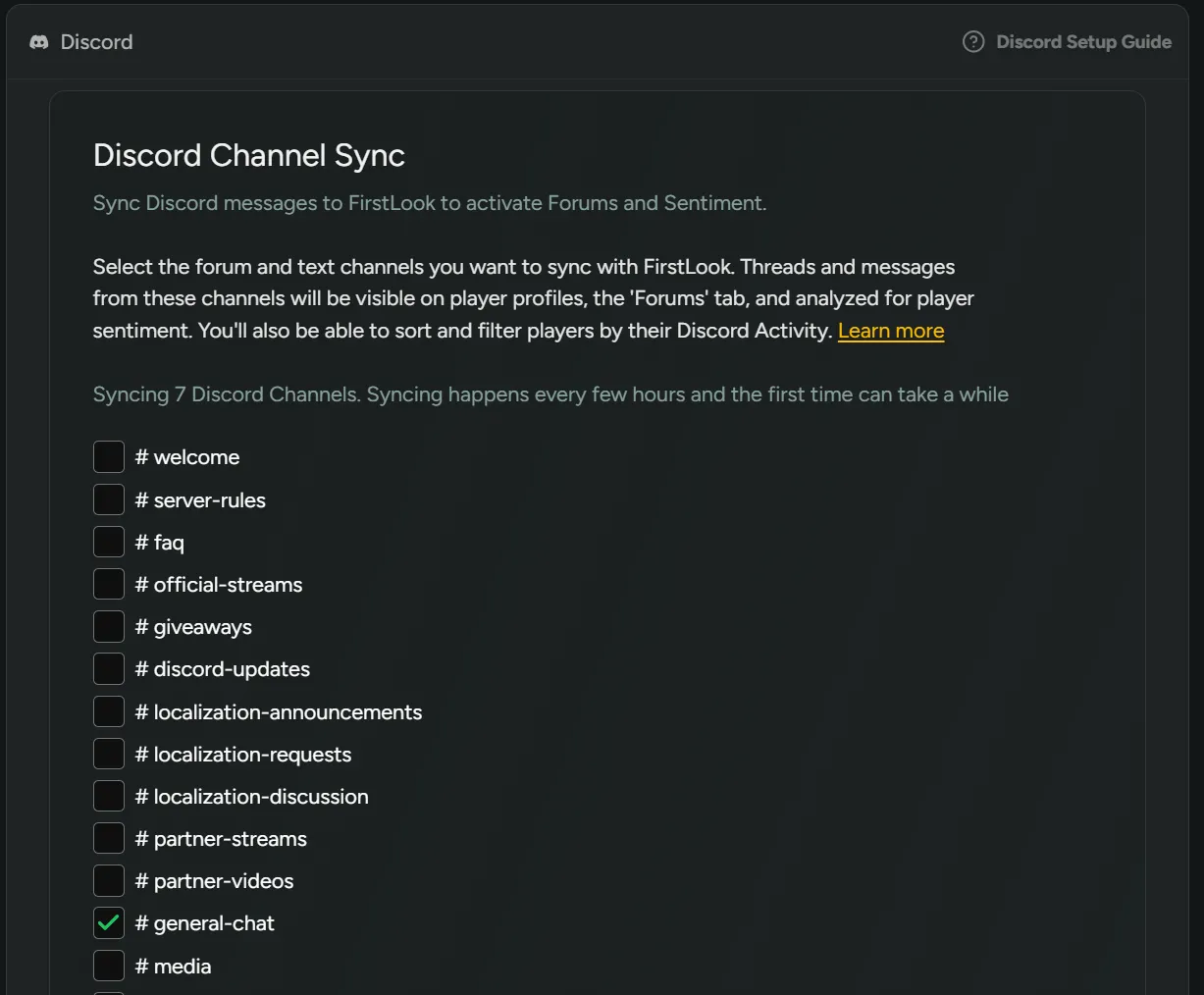 Discord Text Sync