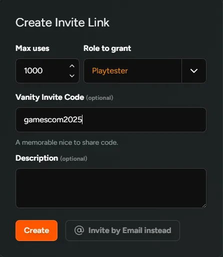 Invite Code