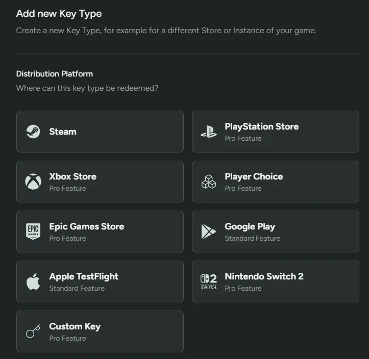 Key Types