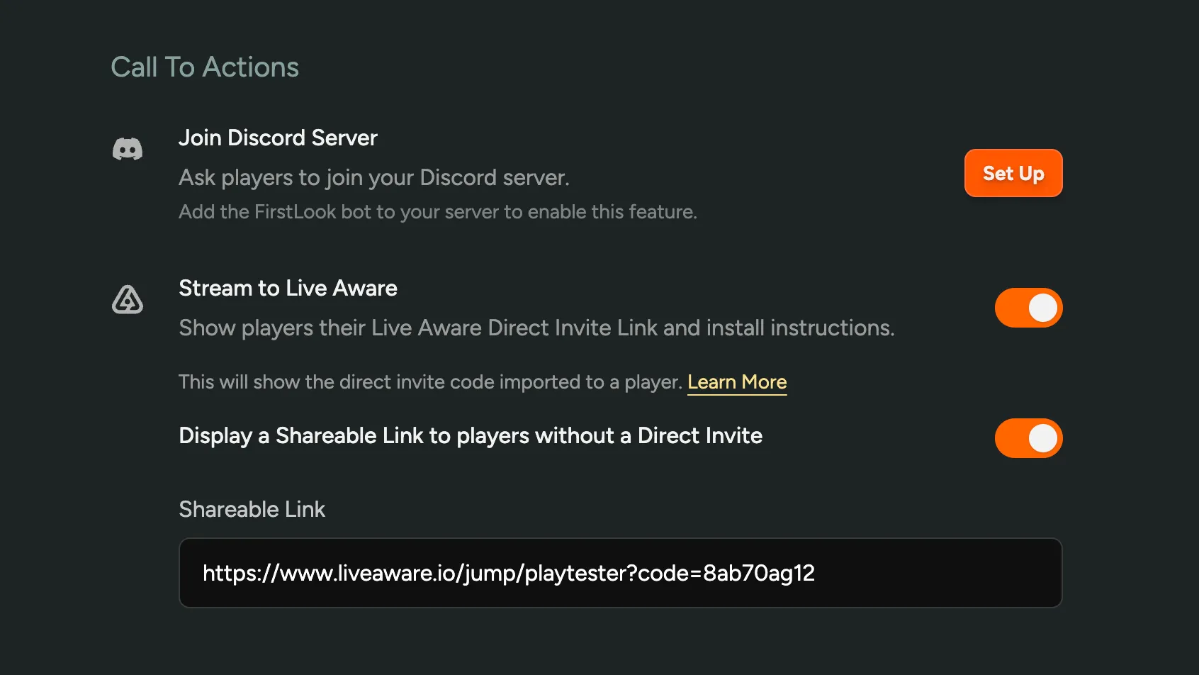 Live-Aware Integration