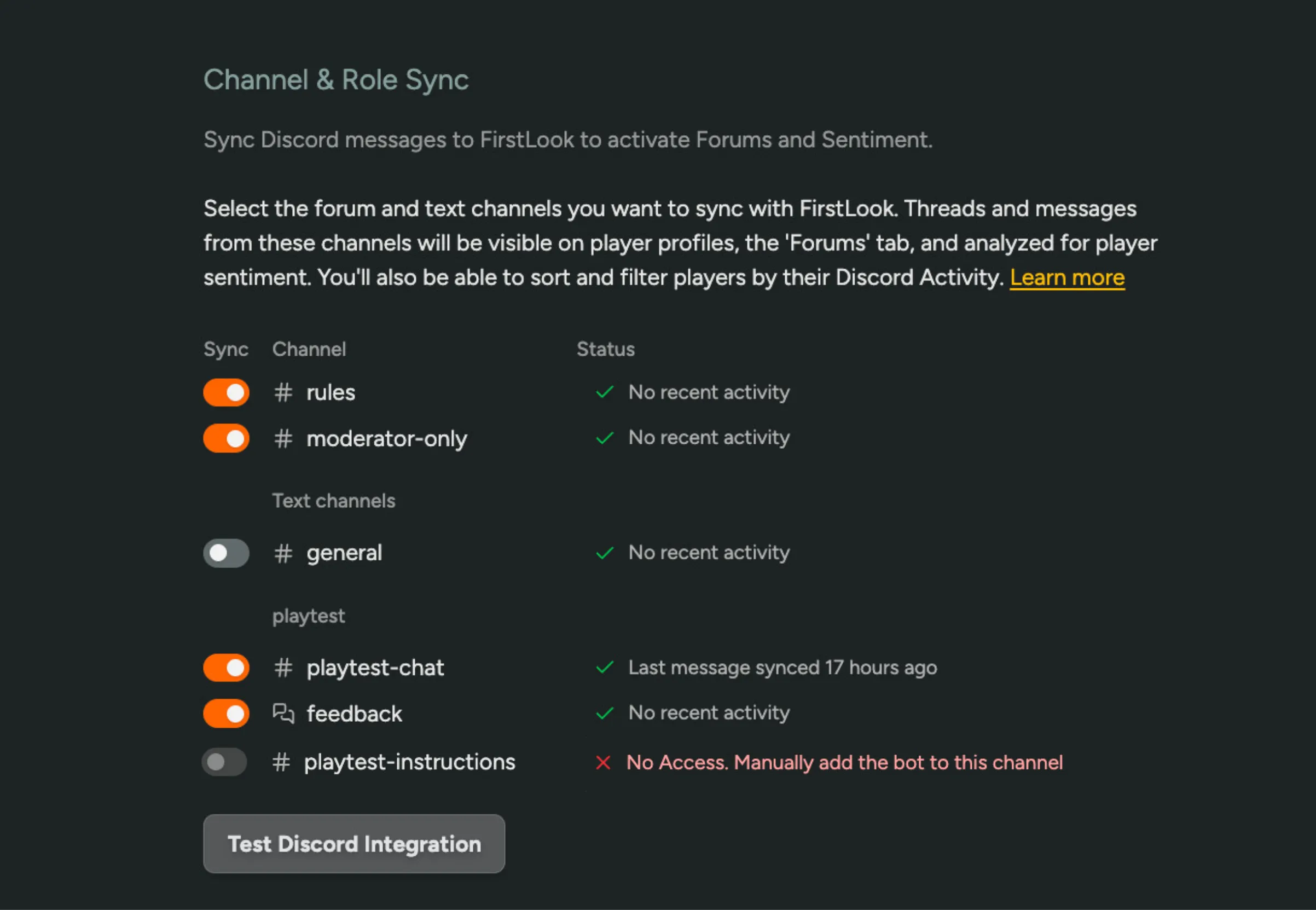 Easier Discord Setup