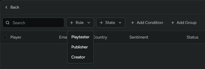 Player Role