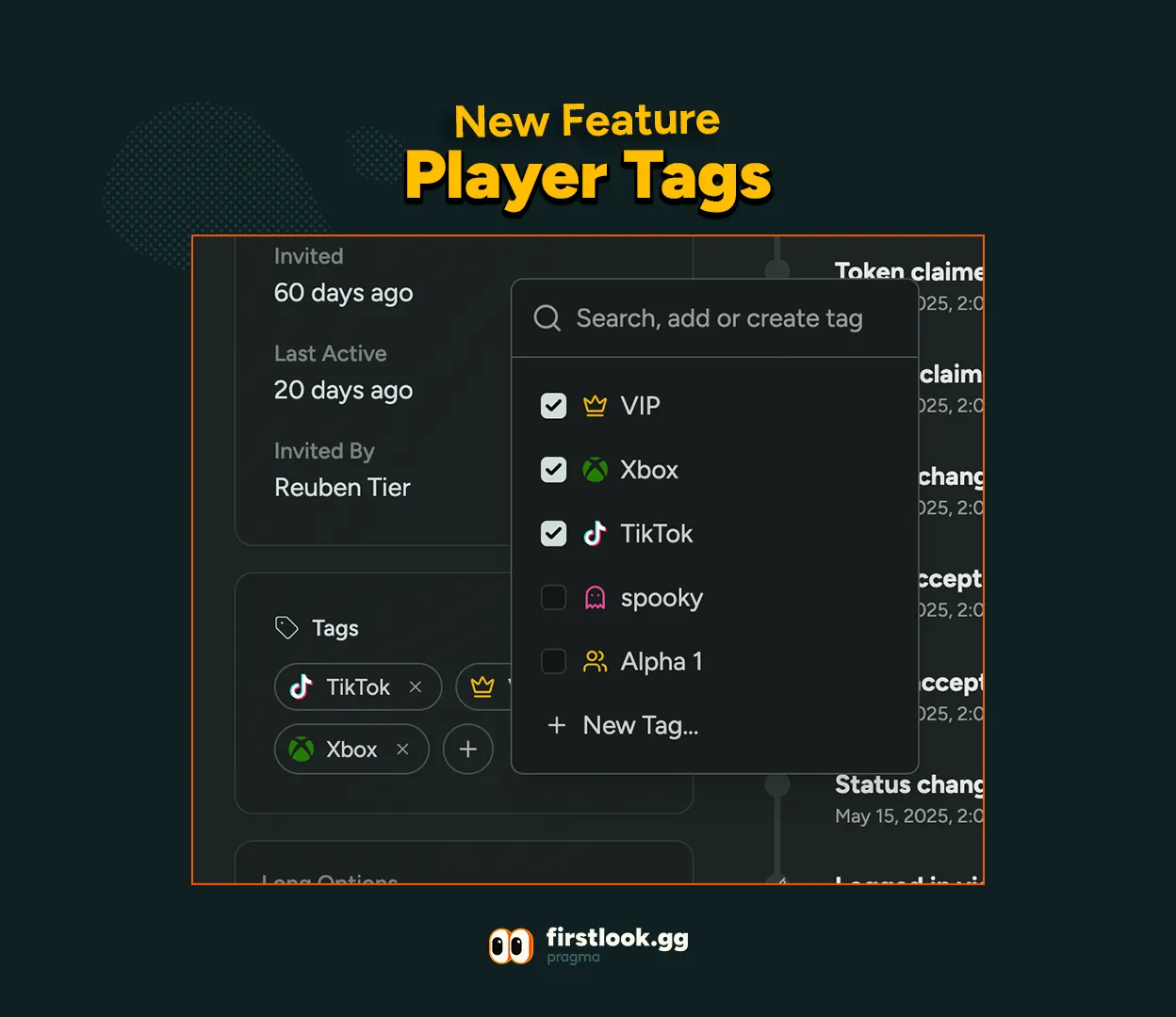 Player Tags