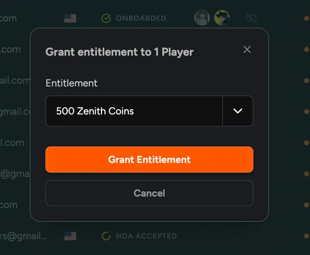 Entitlements
