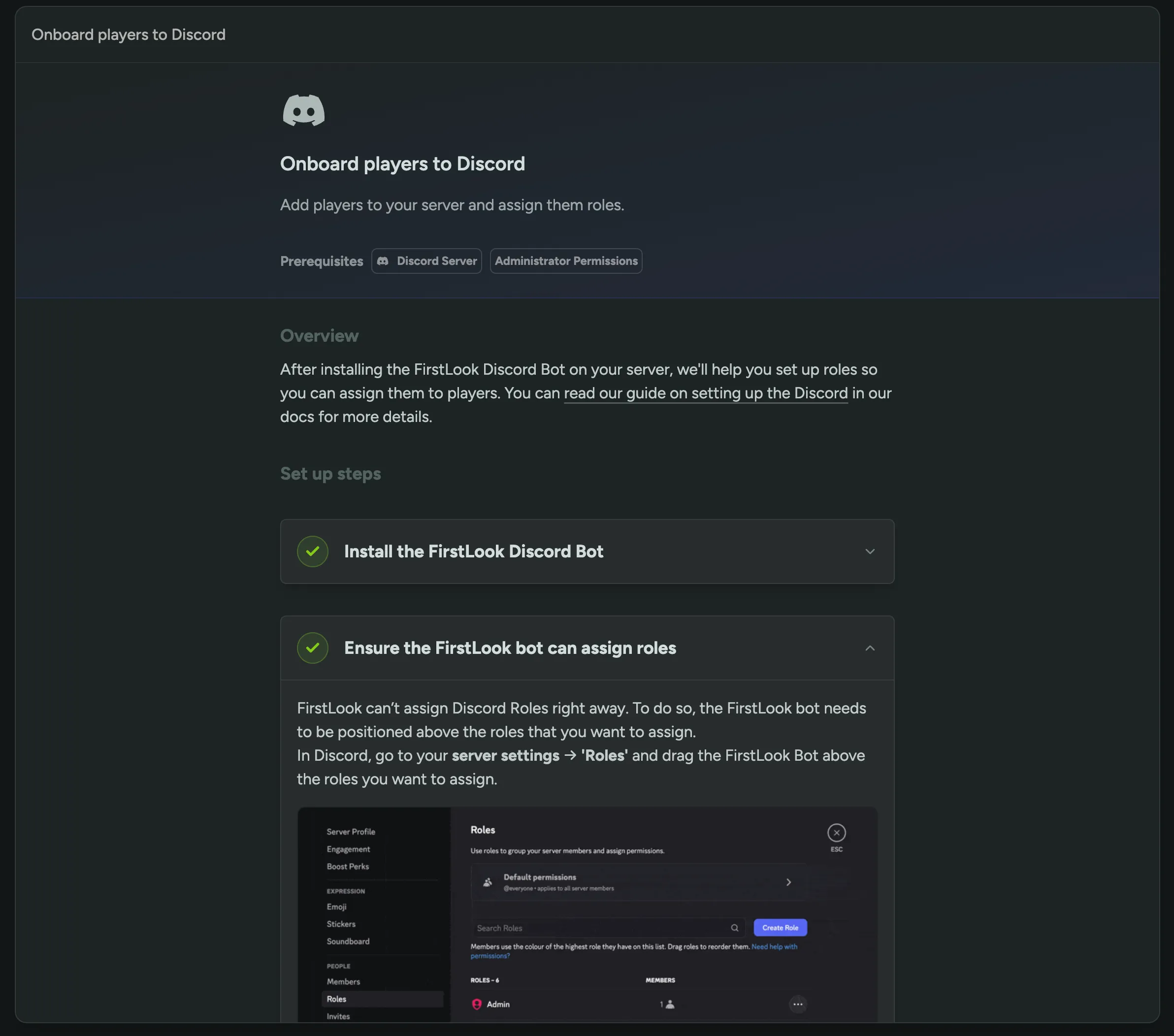 Discord recipe