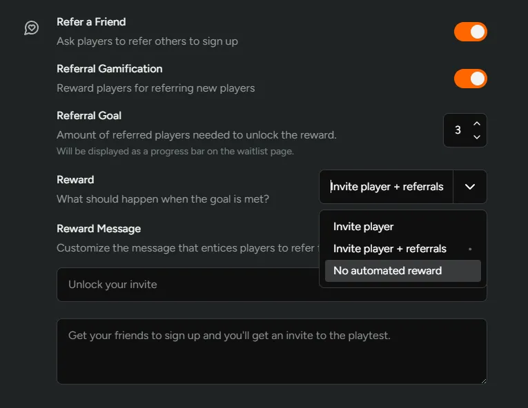 Manual Referral Rewards