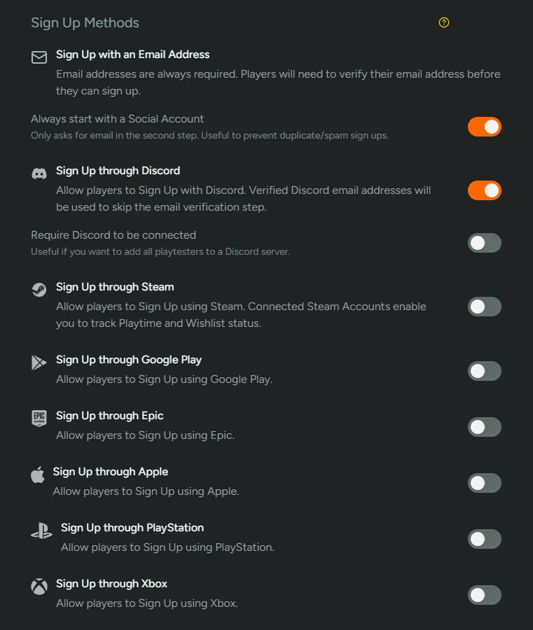 Account Linking
