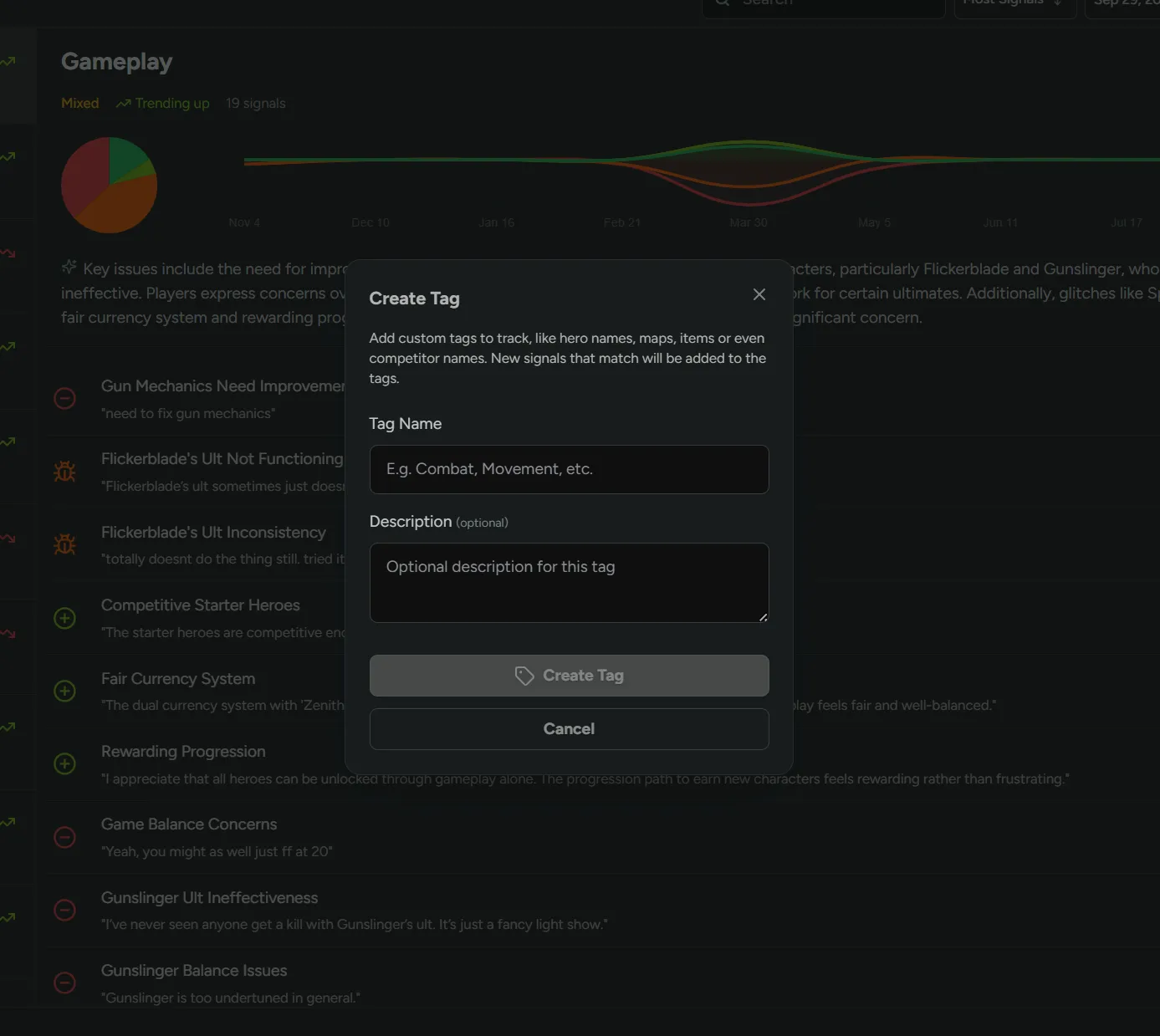 Sentiment Tags