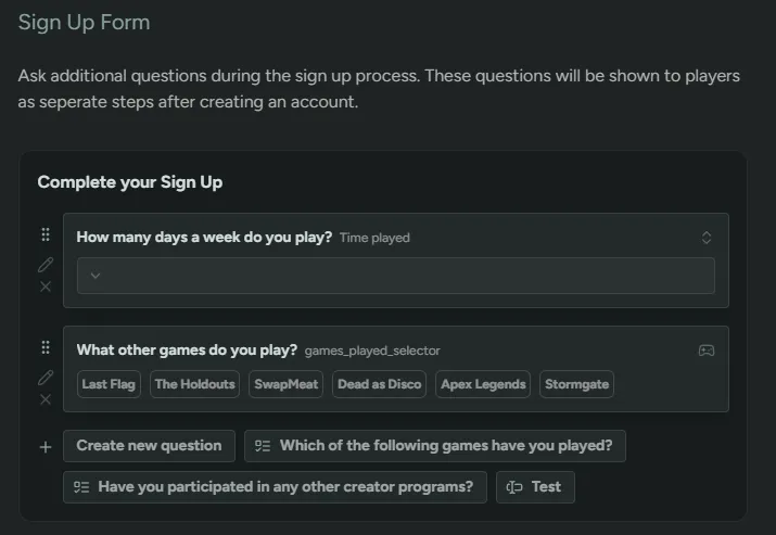 Sign Up Form