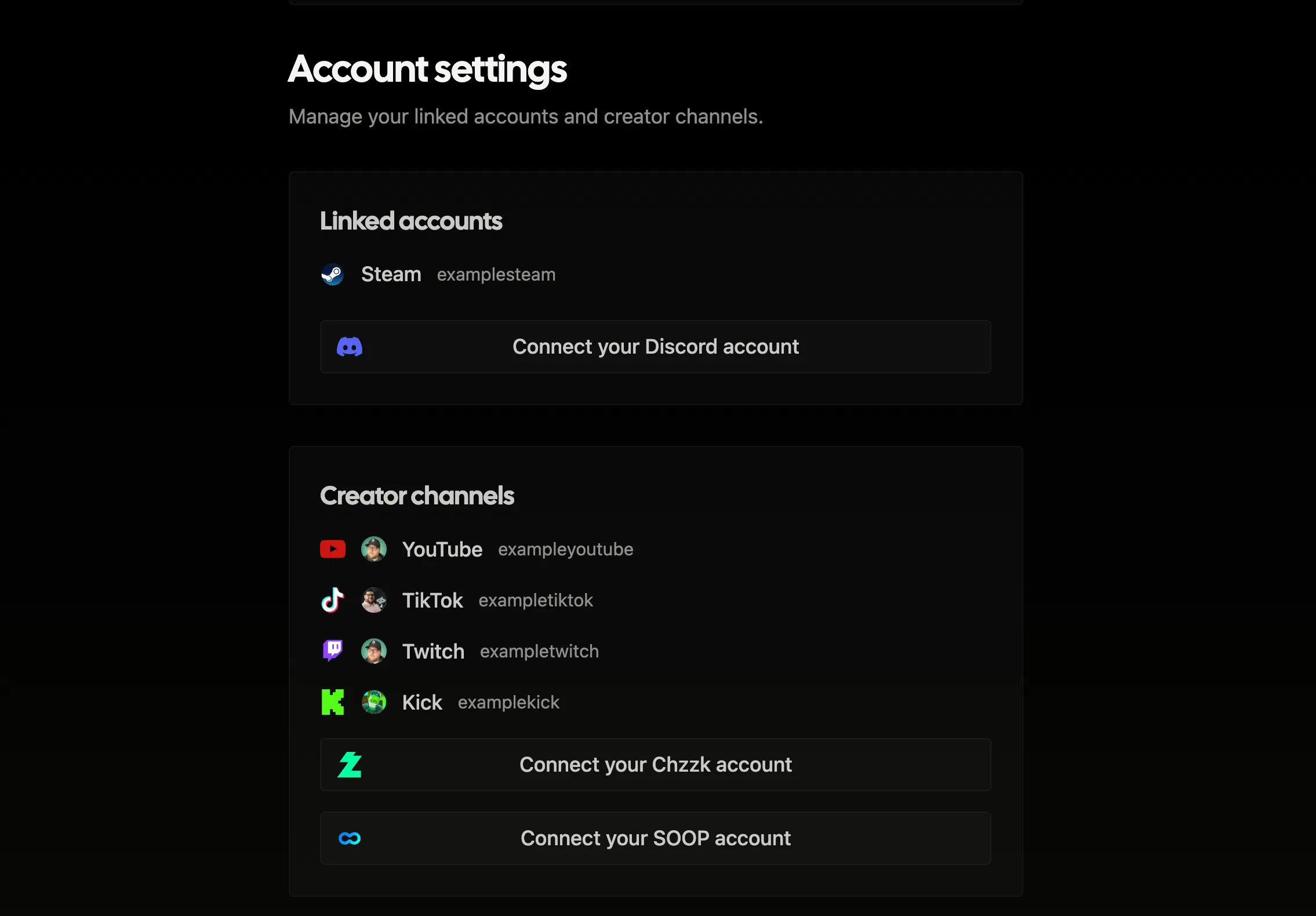 SOOP Creator Signup