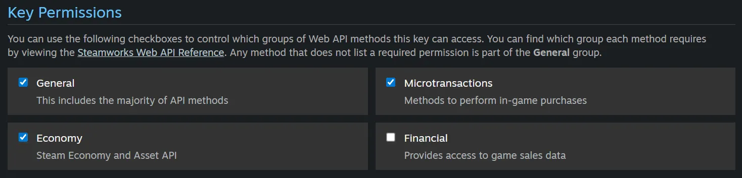 General Permissions