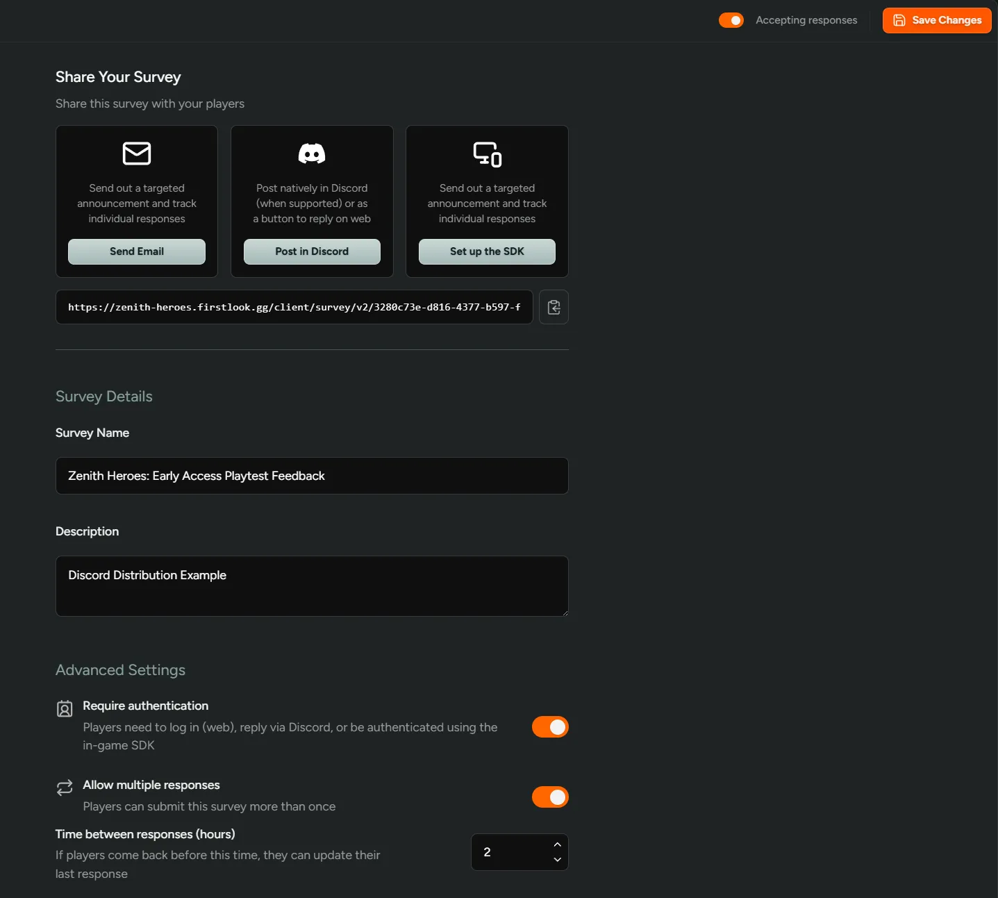 Survey Creation