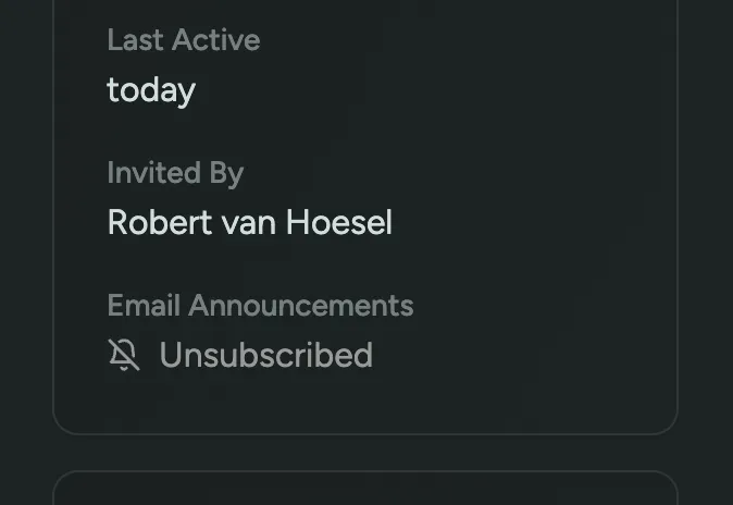Unsubscribed Player