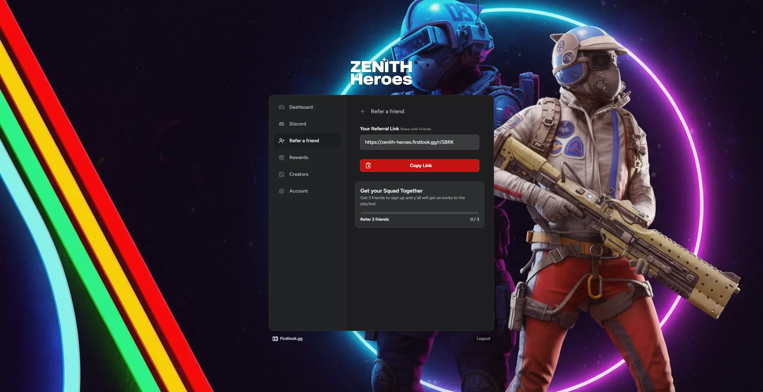 Dashboard Referral